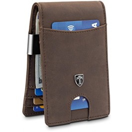 TRAVANDO Mens Wallet slim Front Pocket