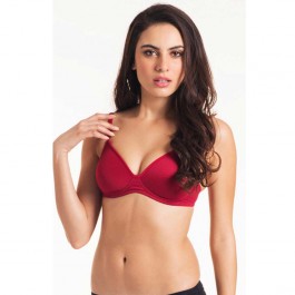 Lovable Red Tease Padded Non-Wired T-Shirt Bra