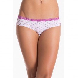 Prettysecrets White Polka Bikini