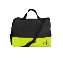 Casual Black Denim Overnight Bag, USA