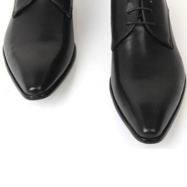 Woufo Formal Leather Men's Shoes (Black)