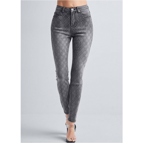 Embellished Skinny Jeans