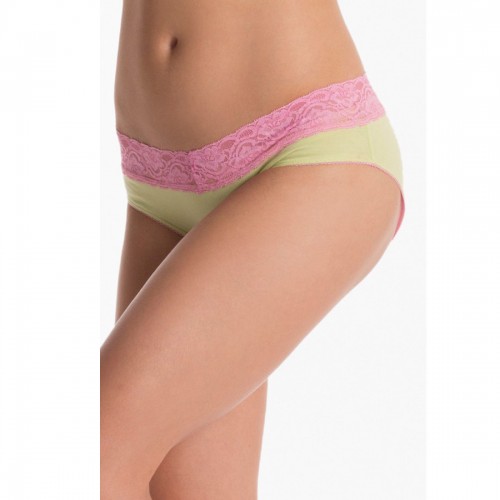 Prettysecrets Lime Pink Lacy Hipster