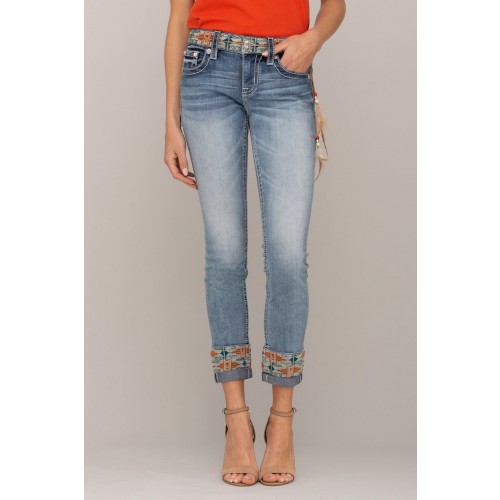 CIRCLING LOVE SKINNY JEANS