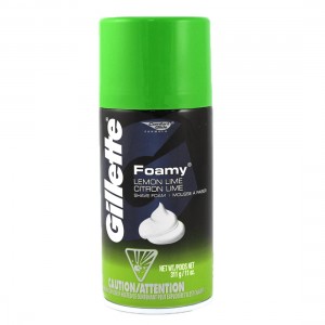 Gillette Foamy Lemon-Lime Shave Foam
