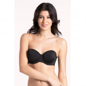 Amante Black Strapless Multiway Bra