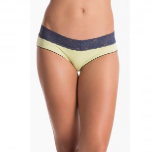 Prettysecrets Lime Navy Lacy Hipster