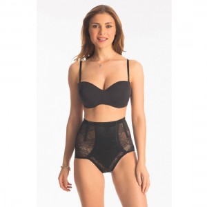 Prettysecrets Black Rose Tummy Tucker