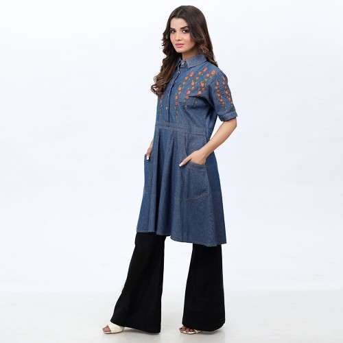 FLORIA DENIM KURTI