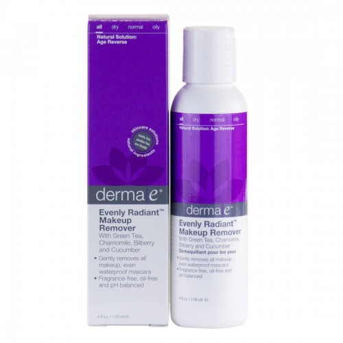 Derma E Evenly Radiant Makeup Remover (With Green Tea, Chamomile, Bilberry and Cucumber)
