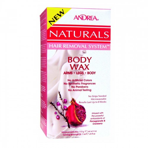 Andrea Naturals Hair Removal System Body Wax