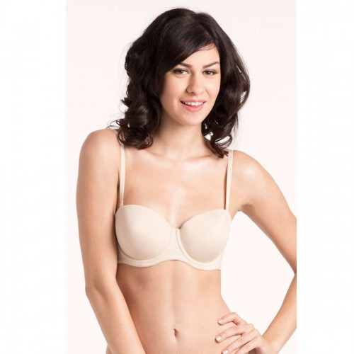 Amante Nude Strapless Multiway Bra