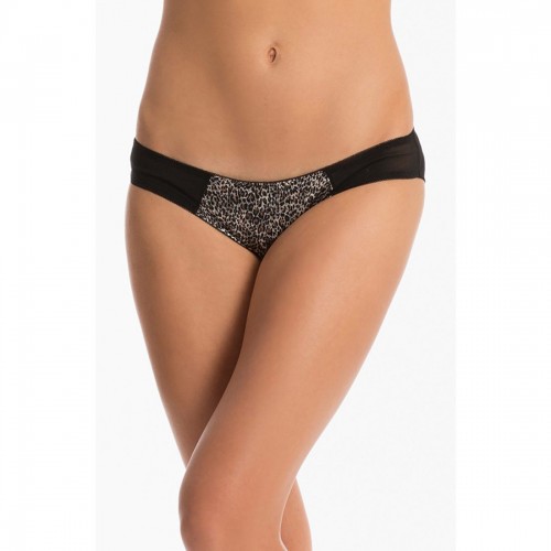 Prettysecrets Black Animal Bikini